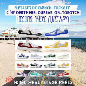 Zapatillas Deportivas Casuales para Hombre, Diseño Copa América, con Cordones, Transpirables, para Mujer, de Caña Baja, con Suela de EVA y Tejido - Product Image 3