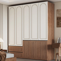 Armoire modulable, chambre à coucher, style antique, usage domestique économique