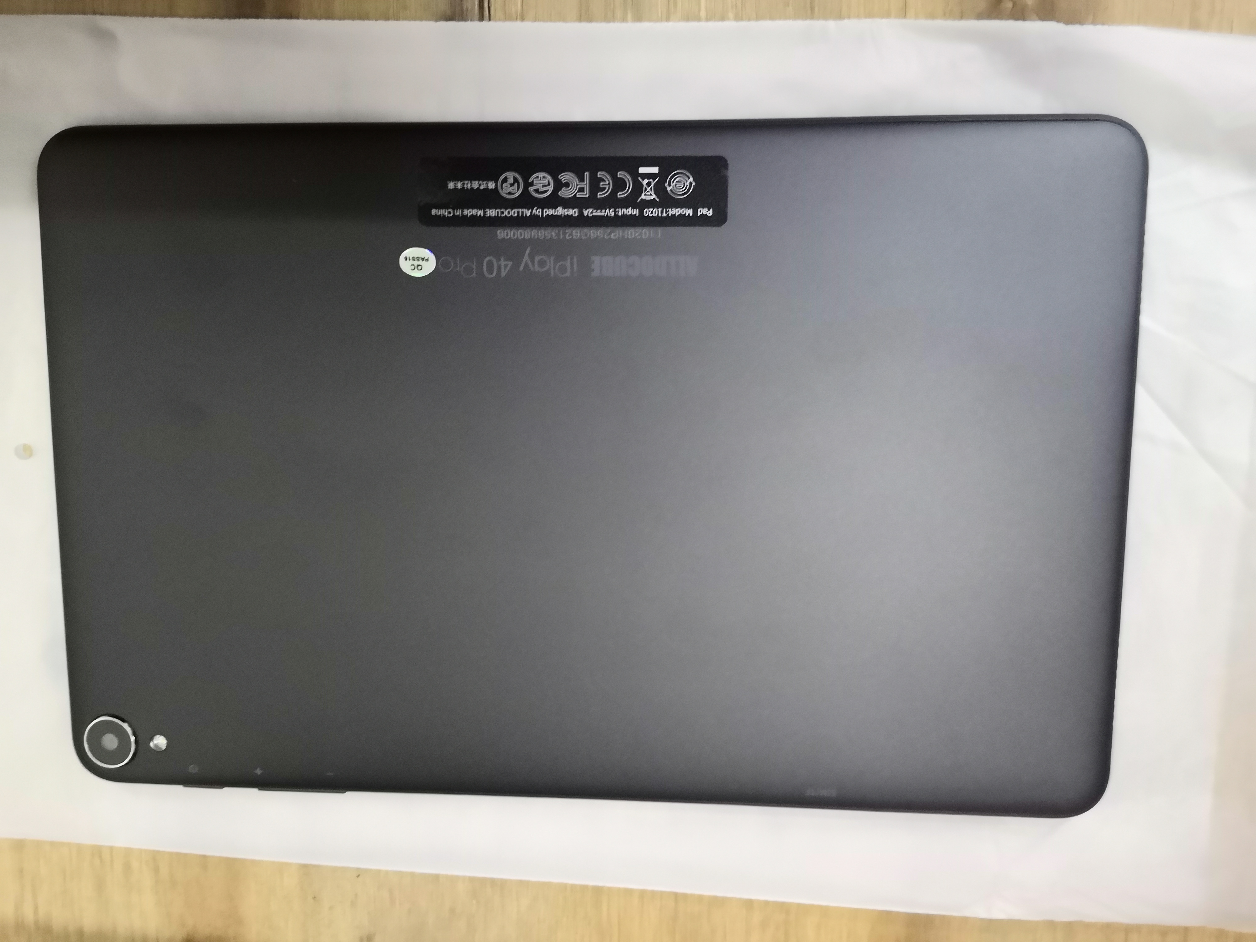 ALLDOCUBE iPlay40 Pro タブレット ジャンク Alldocube iPlay 40 Pro - Unisoc T618/8GB/256GB - ら・び