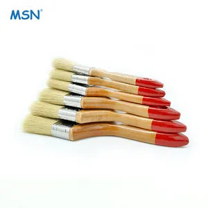 MSN Wholesale Bangladesh Pinsel gemischt mit konischen Filamenten Lackierter Pinsel mit roter Spitze