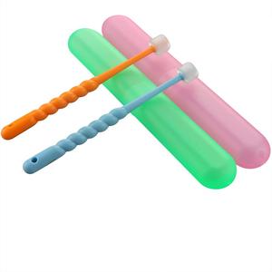 VTurboWay spazzolino da denti personalizzato a 360 gradi per animali domestici strumento di toelettatura sicura per cuccioli di piccolo cane i colori del gatto possono variare