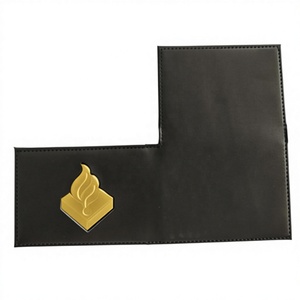 Özel Çinko Alaşımlı Güvenlik Görevlisi Üniforması Omuz Askılı Özel Dedektif Rozeti ve Cüzdan - Product Image 4