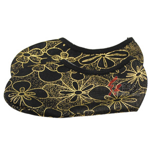 Calcetines cortos de lana cálidos para mujer, antideslizantes, dorados, para uso diario, OEM, venta al por mayor/envío directo con logotipo de marca - Product Image 4