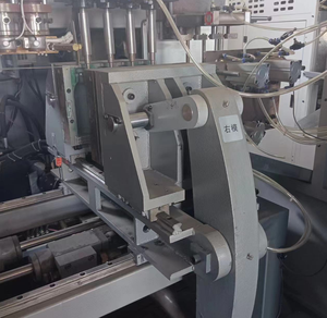 Hdpe plastik şişe üfleme makinesi çift istasyon şişe üfleme makinesi 20 l yarı otomatik tip şişe üfleme makinesi - Product Image 5