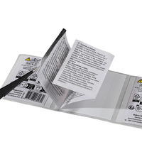 Étiquettes d'emballage holographiques transparentes personnalisées, autocollantes, résistantes à l'huile, imprimées sur mesure