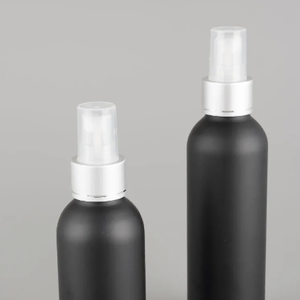 40ML-150ML negro mate protector solar Spray botella <span class=keywords><strong>de</strong></span> aluminio Perfume Sub botella con pulverizador <span class=keywords><strong>de</strong></span> aluminio anodizado agua <span class=keywords><strong>de</strong></span> peluquería - Product Image 2