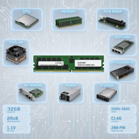 Mémoire RAM DDR5 AC975997 32 Go DDR5-5600 ECC UDIMM Dual Rank pour suite informatique de production vidéo en studio – Fourniture OEM