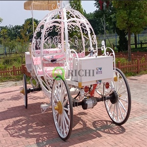 Calèche royale historique pour le tourisme Calèche électrique Mariage Facile à utiliser Chariot à chevaux - Product Image 4