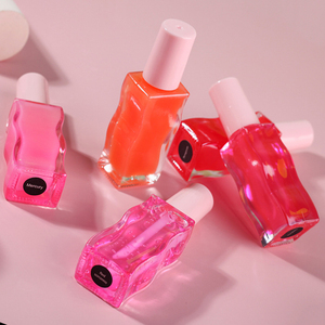 Label pribadi minyak bibir ajaib Vegan <span class=keywords><strong>Liptint</strong></span> garis gelombang pelembab rasa buah tabung pewarna bibir <span class=keywords><strong>Gloss</strong></span> cair berubah warna - Product Image 2