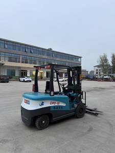 จัดส่งฟรีรถยกไฟฟ้า3ตันรถยกไฟฟ้าลิเธียมใช้งานก่อสร้างแบตเตอรี่ - Product Image 5