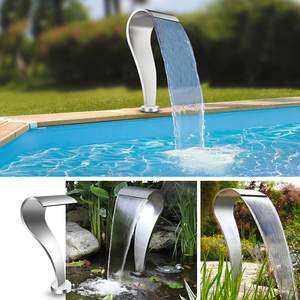 Prix usine <span class=keywords><strong>Piscine</strong></span> Cascades SPA En Acier Inoxydable <span class=keywords><strong>Rideau</strong></span> D'eau Douche <span class=keywords><strong>Piscine</strong></span> Cascade Fontaine - Product Image 2