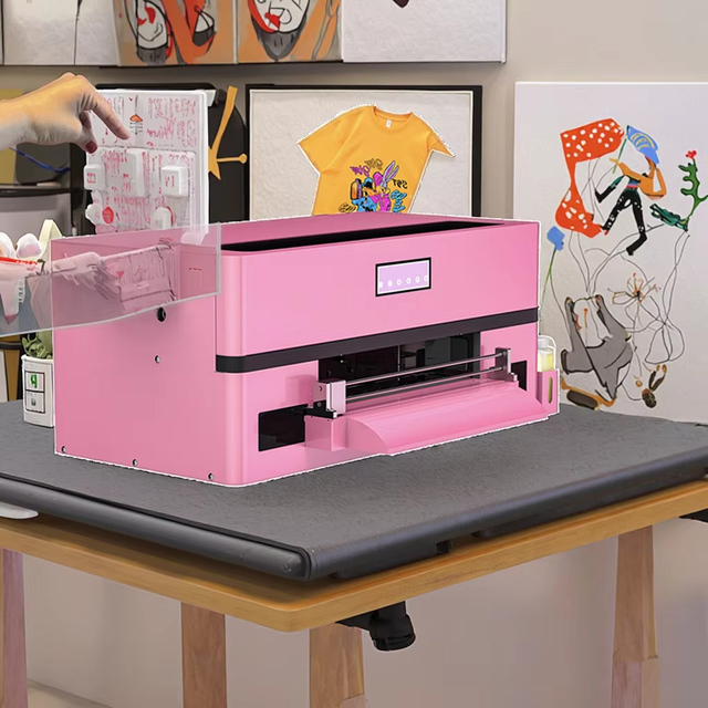High Quality New Precision DTF Printer Pgment Ink epson Printing Head Printer A3 DTF Machine Printer for Garment Printing