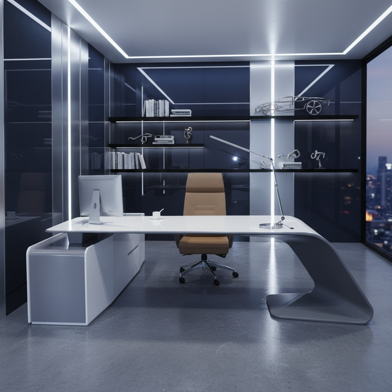 High Quality MDF Boss Executive Office
