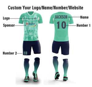 Uniforme de Fútbol para Hombre, Nuevo Diseño, Transpirable, Conjunto de Camiseta Deportiva de Fútbol, Venta al por Mayor, Camisetas de Fútbol Juveniles, Ropa Deportiva de Alta Calidad - Product Image 2