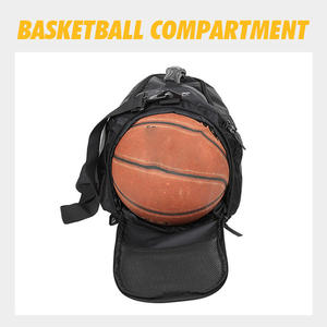 Mochilas Deportivas Personalizadas OEM Baratas, Bolsa de Baloncesto, Bolsa Deportiva de Gimnasio, Bolsas Deportivas para Hombre, Mochila Impermeable Negra de Viaje - Product Image 4