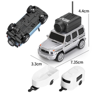 WLtoys 6406-C 1/64 VR FPV Mini Coche Espía 2.4G y APP Transmisión de Video en Tiempo Real Coche RC con Cámara