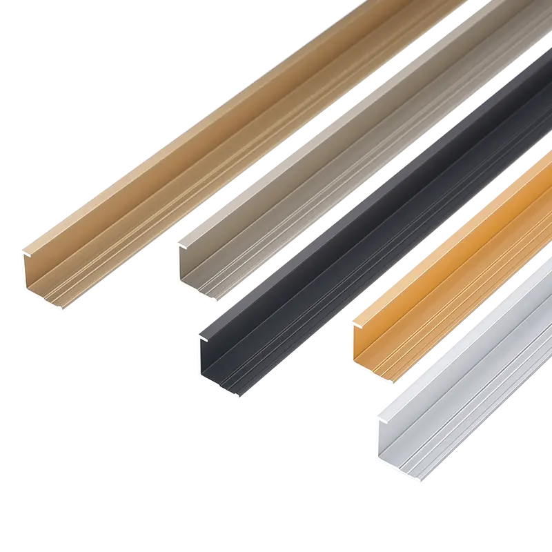 Setrip Dekorasi Furnitur Sudut Dinding, Setrip Dekorasi Pinggiran Pojok Dinding Bahan Aluminium Bentuk Berbeda Sesuai Pesanan