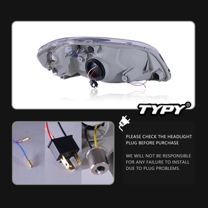 Kit de conversion de phares LED à triple lentille TYPY pour Toyota Vios 2005-2007 avec feux de jour et clignotants séquentiels - Product Image 6