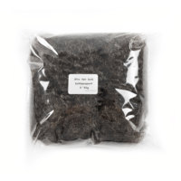 Cheveux humains en vrac Salt & Pepper 30g, gris mélangé, pour réparation de locs, extensions capillaires, vente en gros d'usine