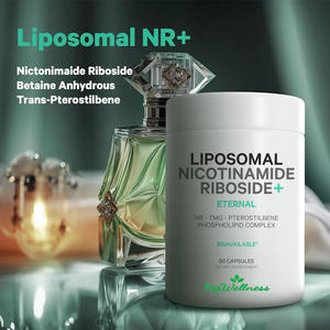 Liposomiale Nicotinamide Riboside integratore 500mg NR betaina anidro Pterostilbene supporto energetico - Product Image 5