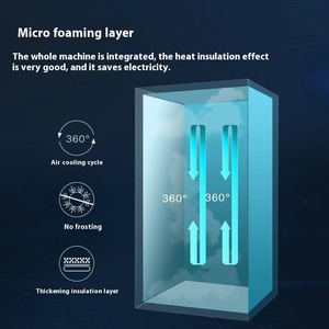 Hoàn toàn tự động thông minh nước giải khát Máy bán hàng tự động mã qr quét màn hình cảm ứng trọng lực mở cửa không người lái tự phục vụ - Product Image 2