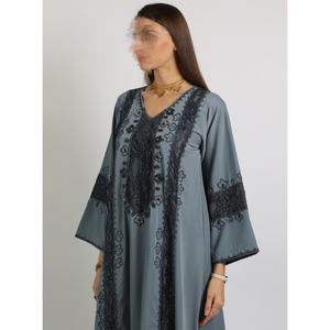Robe traditionnelle musulmane pour femmes islamiques, kaftan - Product Image 3