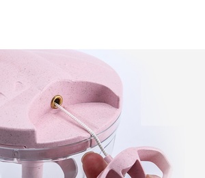 Picadora manual de alimentos con cuerda, cortador de ajo, cebolla y verduras, rebanador de verduras, picadora de frutas y frutos secos - Product Image 4