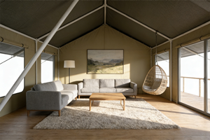 Série Moor : Tente de glamping de luxe pour safari |   Nouvelle solution d'hébergement hôtelier haut de gamme - Product Image 2
