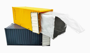 Cao cấp biển khô số lượng lớn container lót nhôm lá mỏng phim không thấm nước DAMPPROOF phản chiếu bóng bề mặt container lót - Product Image 2