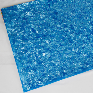 Mother Pearl Ocean Blue Celluloid Film Nitrocellulose Plastic Sheet Making Drum Wrap Accordion Accessories <b>Guitar</b> Pick Cutting - Product Image 1