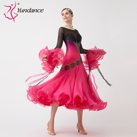 Robe de danse de salon standard internationale personnalisée B-23164, nouvelle, de haute qualité, en soie perlée, robes de danse de salon à vendre