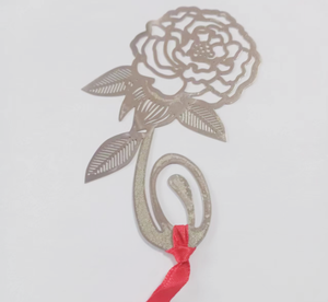 Chất lượng cao giá rẻ sáng tạo Hollow Out thiết kế mới thiết kế kim loại Bookmark thời trang phong cách món quà Hollow Out bookmark cho đọc sách - Product Image 3