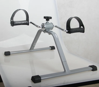 Mini-vélo d'exercice à cadre en acier pour la maison, équipement de fitness d'intérieur, entraîneur de pédalage compact pour bureau