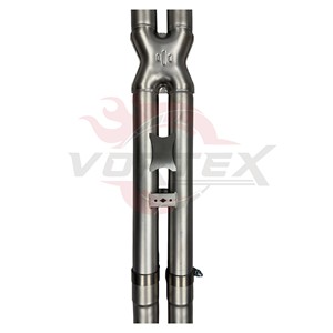 Échappement arrière à soupapes sablée par le jet de sable Vortex pour Maserati Quattroporte Trofeo M156 avec silencieux à bouclier thermique et embouts quadruples noirs U - Product Image 4