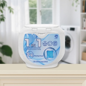 1 En 10g Suaviza la ropa, enzima de limpieza profunda, cápsulas de detergente para lavar ropa con cuentas de refuerzo de aroma, proveedor de cápsulas de lavandería - Product Image 3