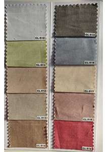 Tissu en coton peigné et lin de qualité supérieure, doux, respirant, teint en fil, tissé, pour vêtements d'enfants, décoration intérieure et aménagements. - Product Image 3