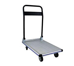 Direkt vom Hersteller: Beliebte Produkte - 150kg Aluminium-Plattformwagen/Handkarren/Gepäckwagen für Lagerung und Einkauf, OEM-Produktion - Product Image 6