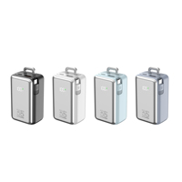 Batterie externe portable OEM PD35W 45W 10000mAh 20000MAH à charge rapide avec câble rétractable pour iPhone iPad 17