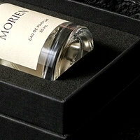 Boîte à parfum rigide noire haut de gamme en deux parties avec couvercle amovible, boîte de présentation fermée pour emballage de parfum personnalisé