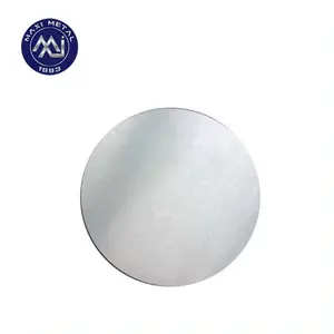 MAXI hochwertige individualisierte Scheiben glänzend weiß einfarbig Farbstoff Sublimation Aluminium runde Kreise Uhrenplatte Platten