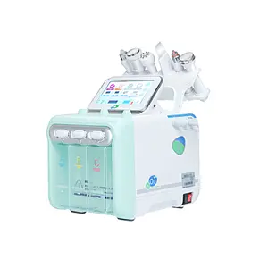 Eliminación de arrugas RF LED Revitalizador de piel Hydra Oxygen Facial Multifuncional Pérdida de peso Envoltura Máquina de rejuvenecimiento facial