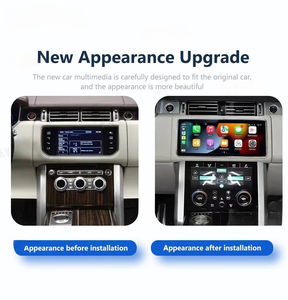 Radio para Auto Android de 12.3 Pulgadas para Range Rover Vogue L405 2013-2017, Pantalla de <span class=keywords><strong>Aire</strong></span> <span class=keywords><strong>Acondicionado</strong></span>, Panel de <span class=keywords><strong>Aire</strong></span> <span class=keywords><strong>Acondicionado</strong></span>, Sistema Dual, Navegación GPS, Volante a la Izquierda - Product Image 3