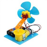 Kit d'expérimentation de production d'énergie éolienne DIY OKYN-G6769, modèle scientifique de physique, jouet éducatif à assembler, projet d'apprentissage pour enfants