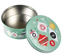 Boîte de rangement en métal pour biscuits, chocolats et bonbons, avec couvercle, emballage personnalisé, vente en gros