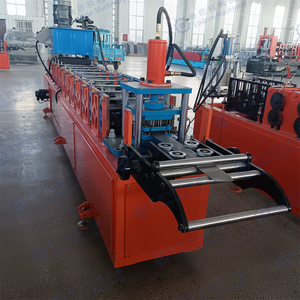 Máquina perfiladora de correas en V industrial superventas, línea de producción de estanterías metálicas verticales, máquina para fabricar estanterías y racks. - Product Image 2