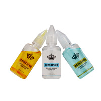 Vente en gros Tenue extrême Perruque étanche Dissolvant de colle pour dentelle Gel de tressage des cheveux contrôle des bords invisibles Extensions de cheveux fondant teinté