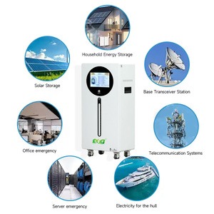 Sistema de Batería de Almacenamiento de Energía Solar Híbrida ESG con Pantalla Táctil de 51.2V 100Ah 5kWh y 8000 Ciclos, con Wi-Fi y Bluetooth Opcionales - Product Image 2