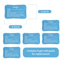 Vente en gros de packs chaud-froid en nylon imperméable et anti-fuite avec logo personnalisé Huize, 0,2 kg, pour les douleurs musculaires, les douleurs articulaires, la rééducation et la thérapie