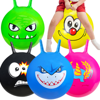 Yongni — jouets pour enfants Anti-buée, personnalisés, en PVC, gonflable, corne de mouton, ballon de saut,