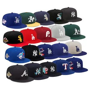 New Gorras Era Original Fitted Hat Hombres Gorra de baloncesto Mujeres Fútbol Nfl Team Cap Bordado Vintage Sport Snapback Cap